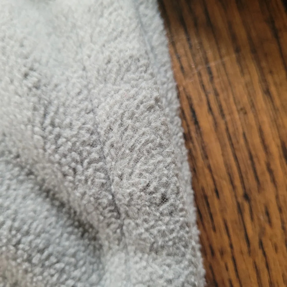 The Children’s Place Gray Fleece Zip Up Hooded Jacket Size 18-24 Months - Picture 5 of 7